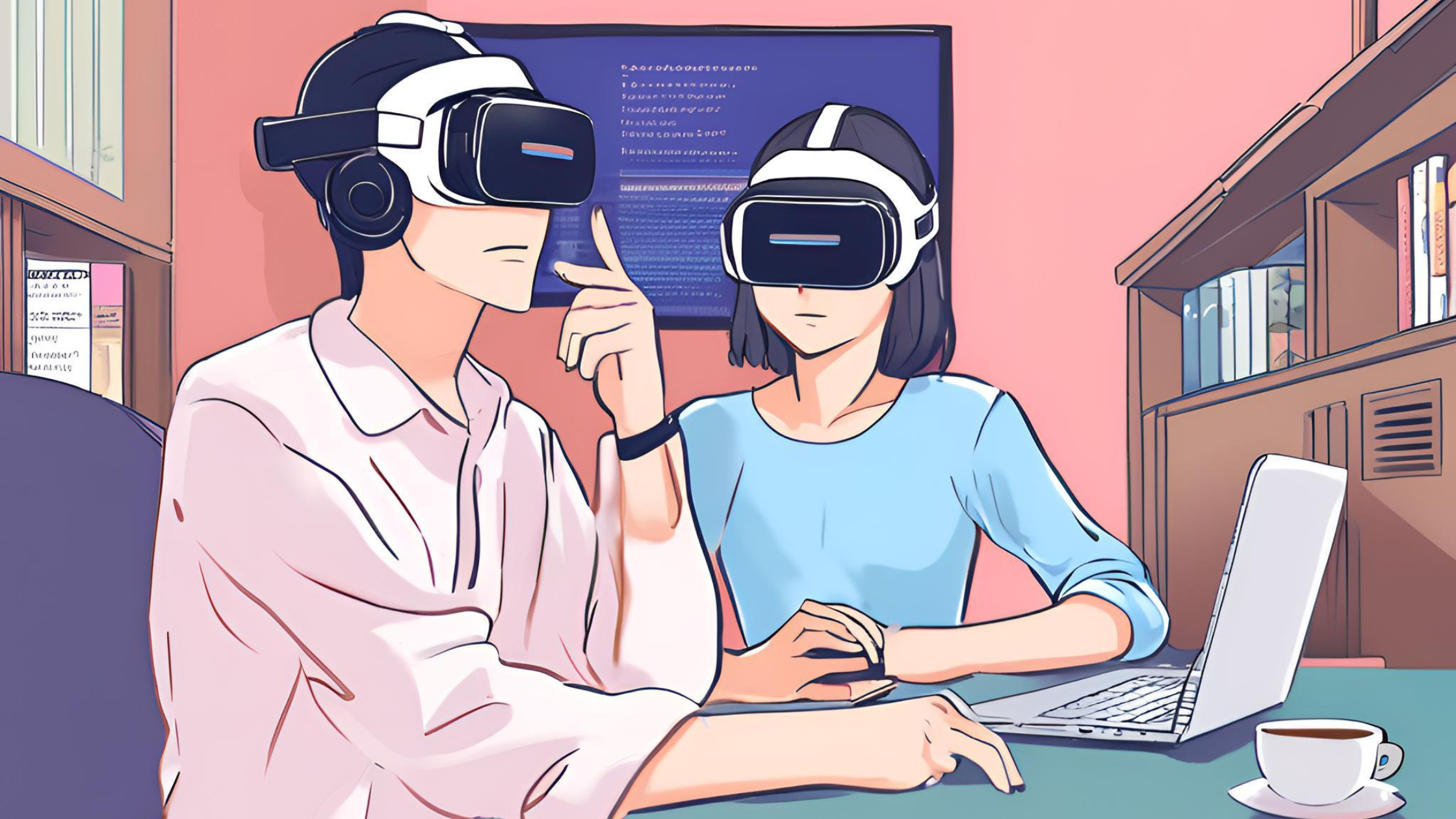 VR イラスト